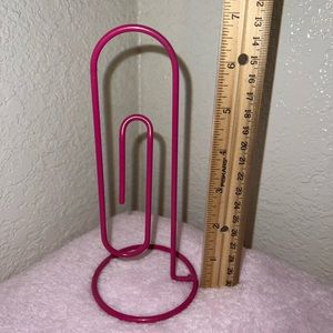 Large paper clip holder